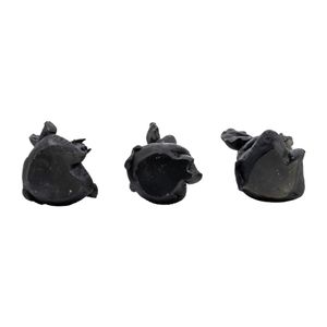 YATESWORTH SET OF 3 BLACK DECOR 8 (IN) 7
