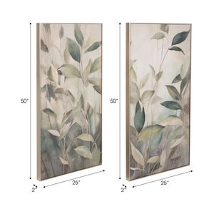 GRADYLEY SET OF 2 TAN ART 50 (IN) 10