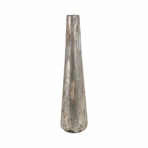 MILTONFORD TAN GLASS VASE 26 (IN) 4