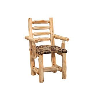 Cedar Upholstered Arm Chair - Weathered - Premium Fabric