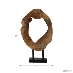 RAEWICK BROWN DECOR 24 (IN) 9