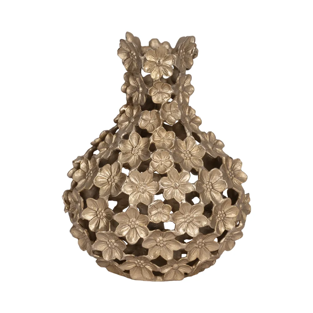 LYNNFORD GOLD VASE 15 (IN)