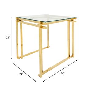 HEMMINGBURN GOLD TABLE 24 (IN) 5