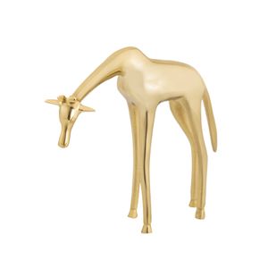 Brass Giraffe Sculpture - Small 1