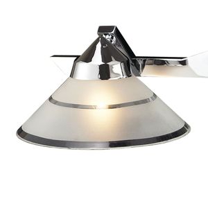 Refraction 25'' Wide 3-Light Vanity Light - Polished Chrome 4