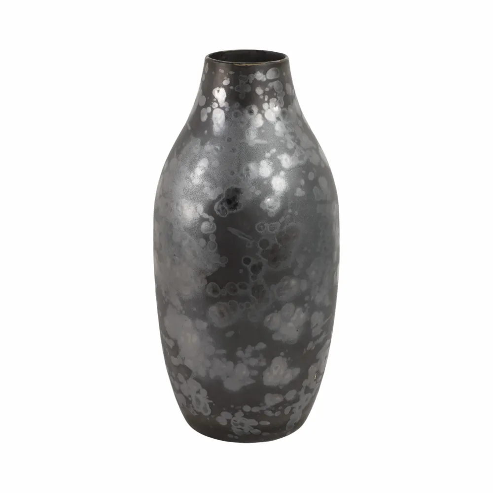BURGESSLEY BLACK VASE 18 (IN)
