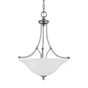 Harmony 21'' Wide 3-Light Pendant - Satin Pewter 1