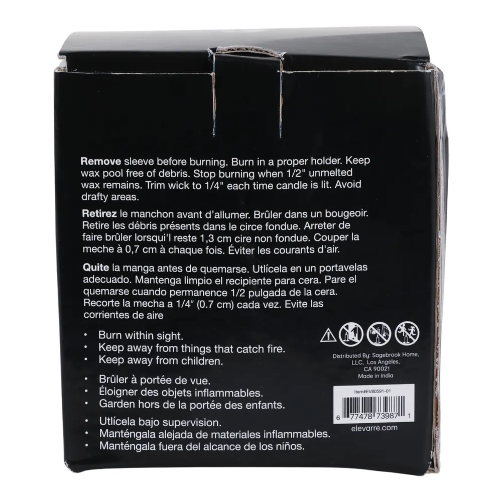 WRENROSE BLANC SAFFRON & SUEDE CANDLE 5 (IN)