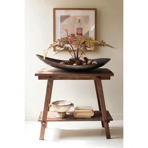 Giant Rustic Iron Oval Bowl 2