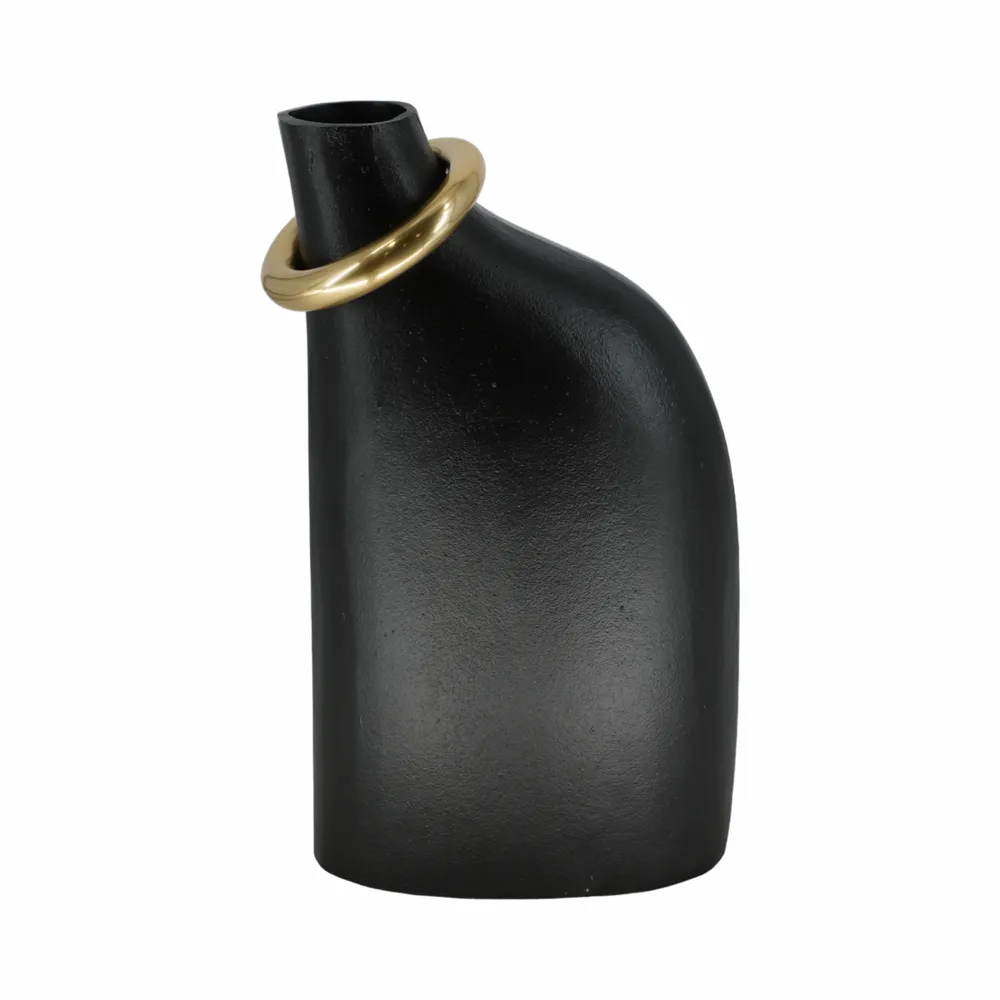 ENOCHCROSS BLACK VASE 18 (IN)