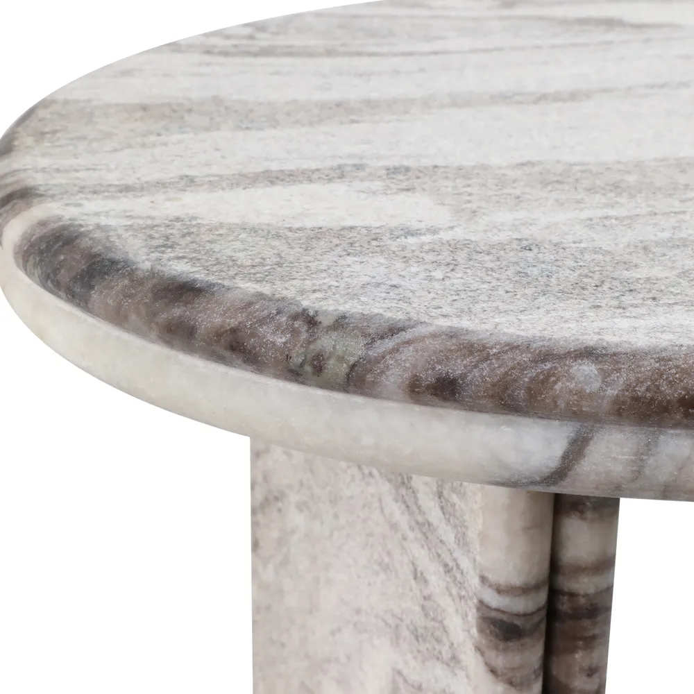 LUKEDALE IVORY TABLE 24 (IN)