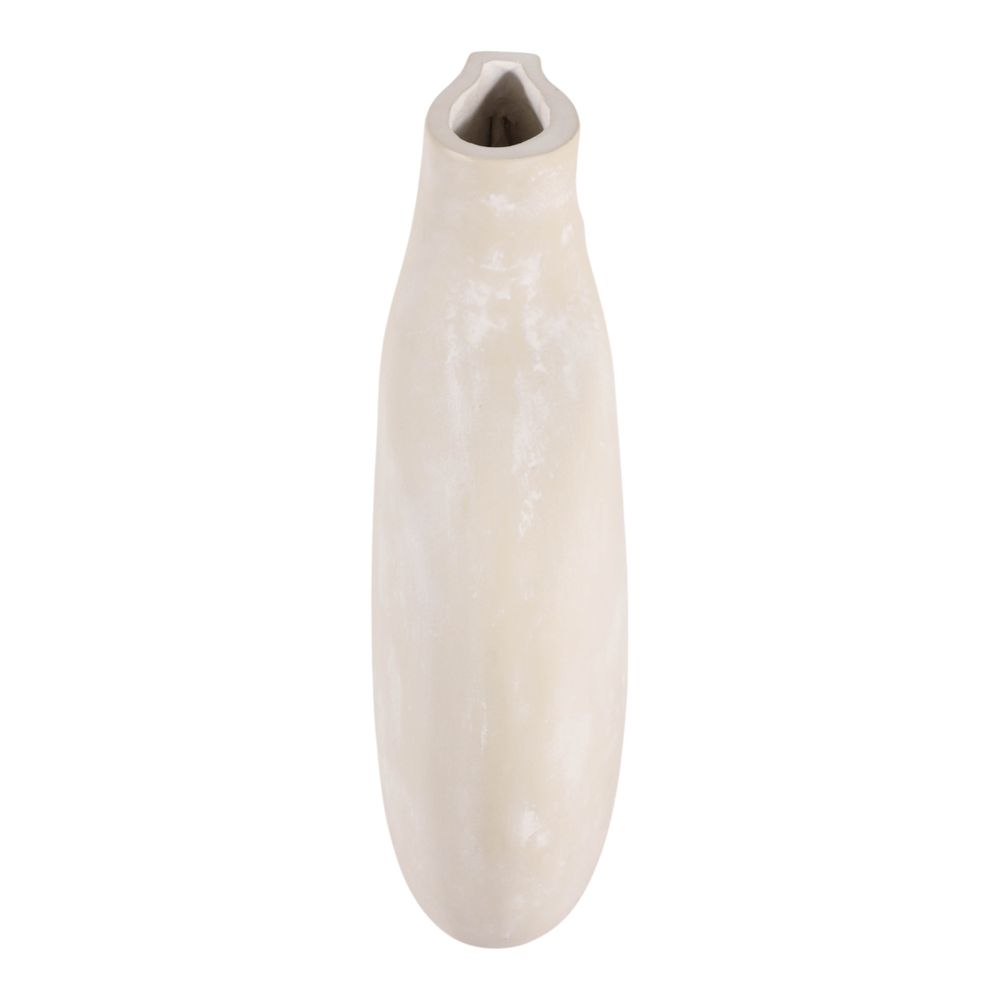 FERNMOOR IVORY VASE 17 (IN)