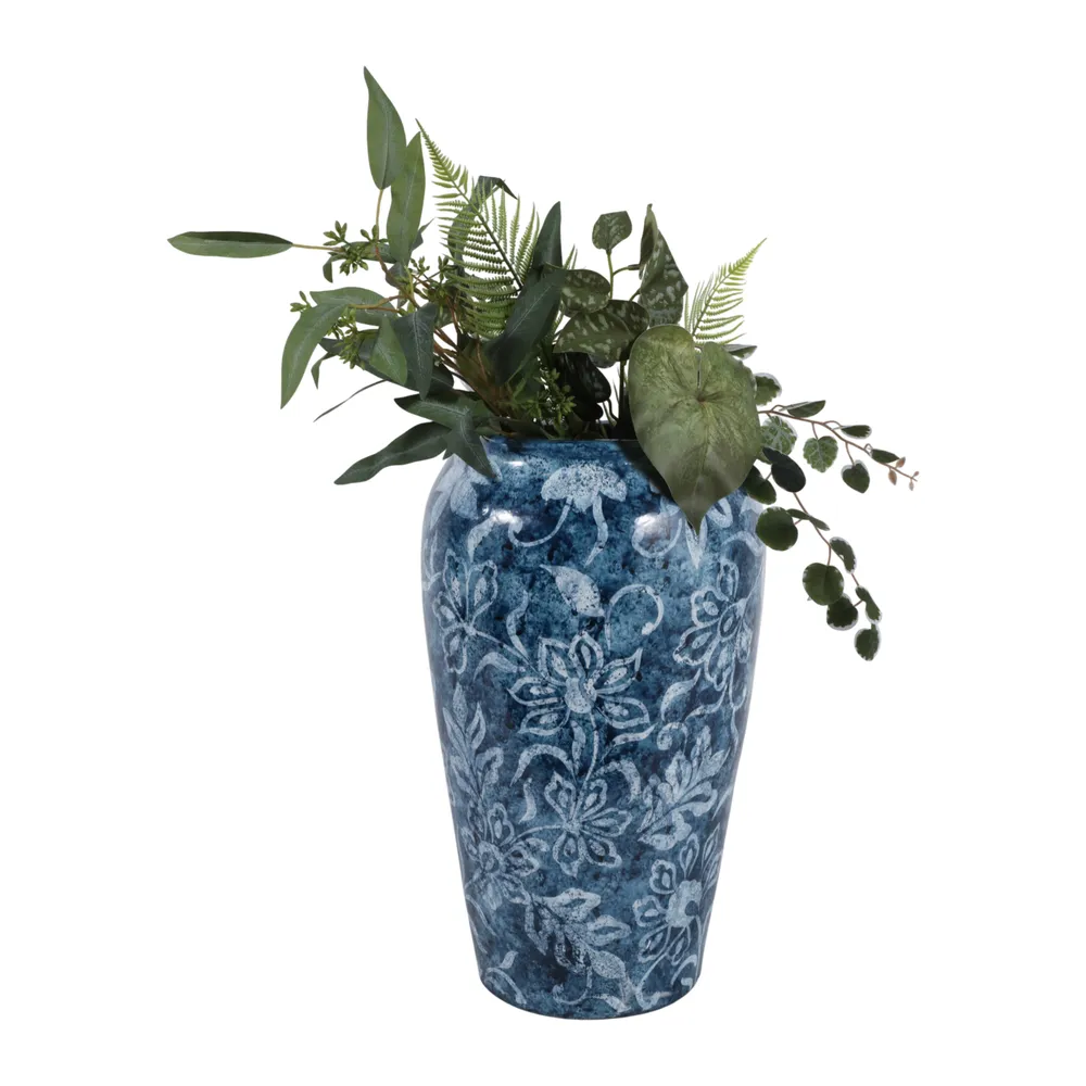 NOLANFORD BLUE VASE 14 (IN)