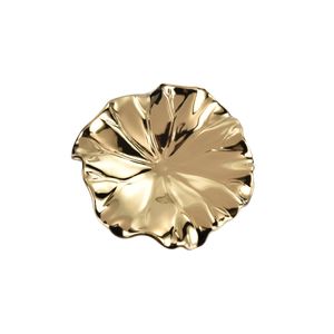 Petal Dimensional Wall Art - Set of 4 Gold 12