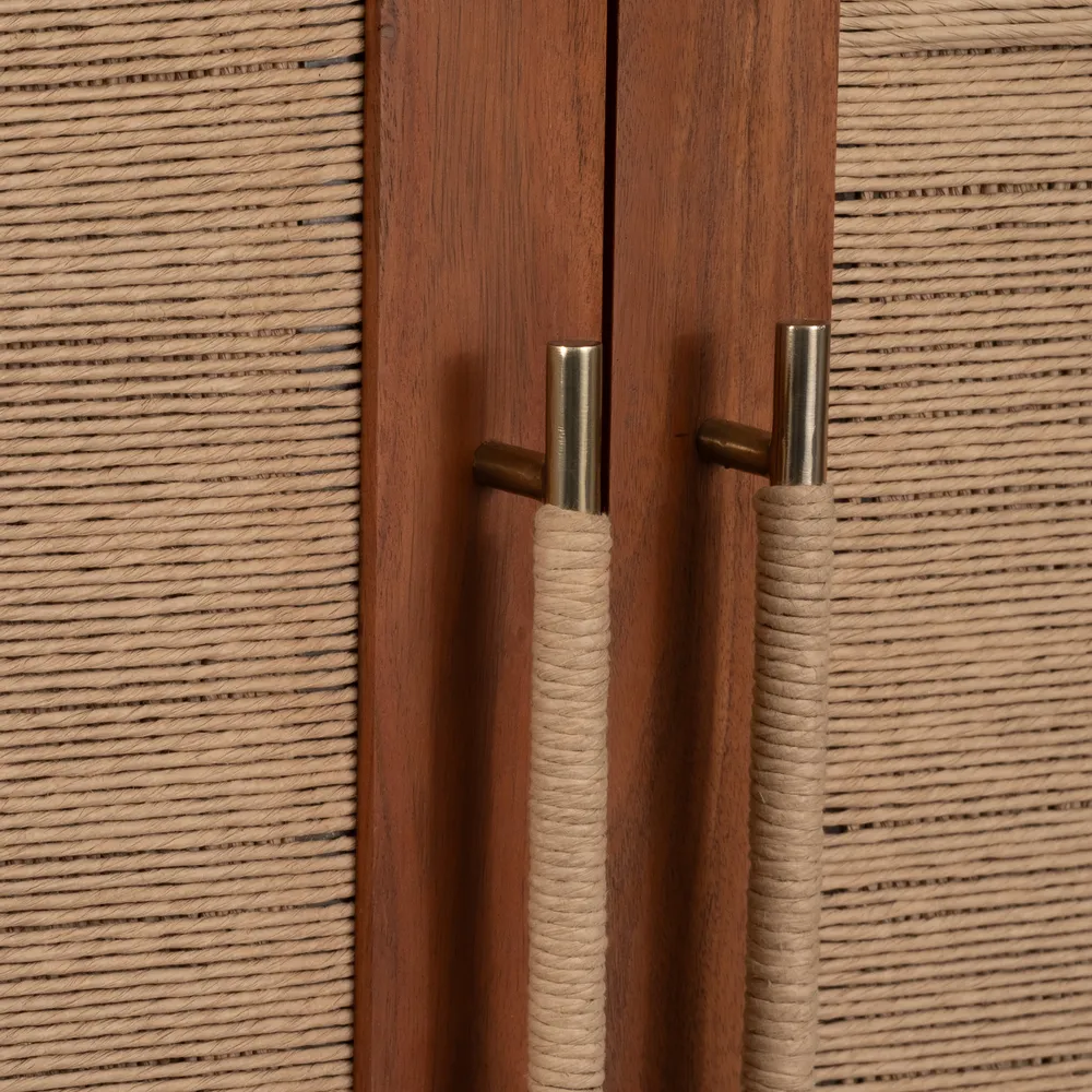 RAYMONDCROSS BROWN ARMOIRE 60 (IN)