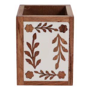 DRAKEHAM BROWN PENCIL CUP 4 (IN) 5