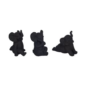 WALTONTON SET OF 3 BLACK DECOR 6 (IN) 3