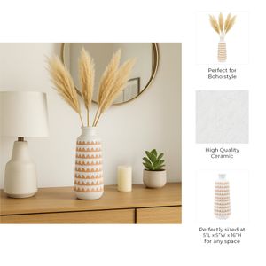 BAYGATE IVORY VASE 16 (IN) 9