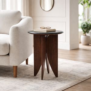 REIDWELL BLACK TABLE 24 (IN) 12