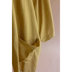 Short Kimono with Front Pockets - Pistachio 7