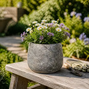 BRAMGATE BROWN PLANTER 7 (IN) 11