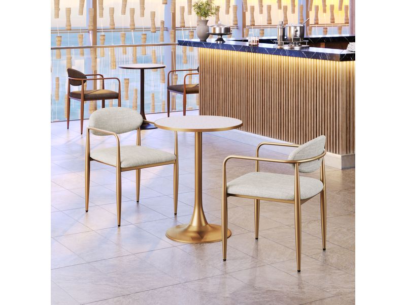 Zens Dining Chair Quill Gray 2