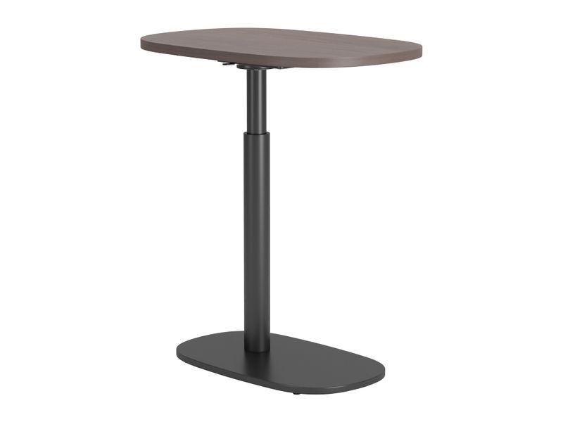 Buddy Adjustable Rotating Side Table Gray 6