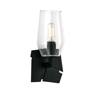 Gaia 11.25'' High 1-Light Sconce - Acid Dipped Black 1