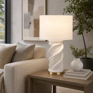 HAYFIELDMORE WHITE LAMP 30 (IN) 10