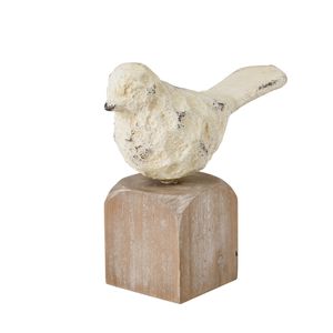 Higgins Bird Object - Set of 3 Aged Cream 8