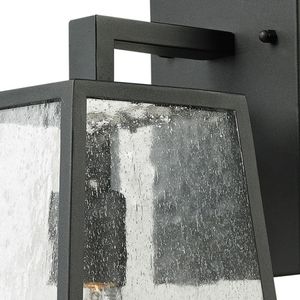 Meditterano 16'' High 1-Light Outdoor Sconce - Matte Black 5