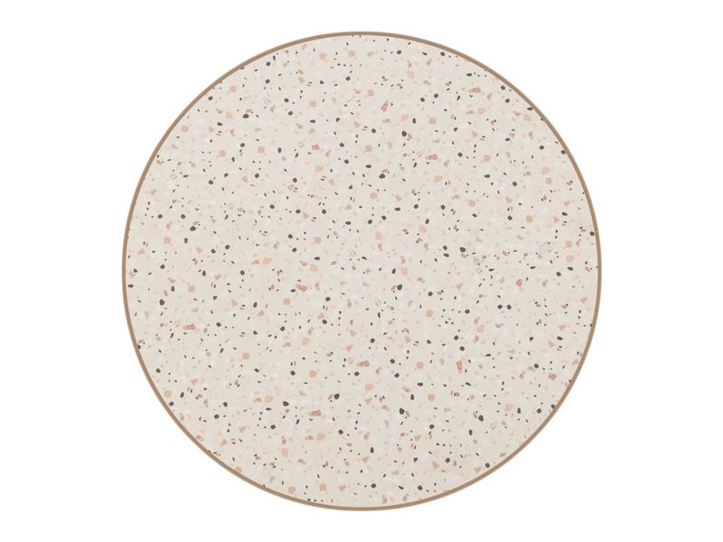 Bite Bistro Table Beige & Gold 5