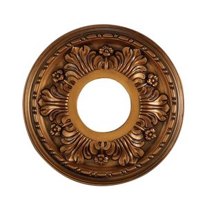 Acanthus 11'' Wide Medallion - Antique Bronze 1