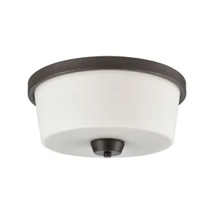 Winslow 13.5'' Wide 2-Light Flush Mount - Oil Rubbed Bronze 2