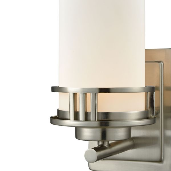 Ravendale 9'' High 1-Light Sconce - Brushed Nickel