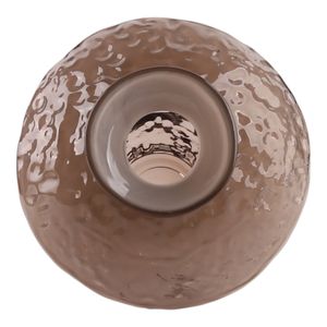 HAROLDHAVEN BROWN GLASS VASE 15 (IN) 6