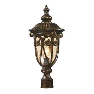 Logansport 21'' High 1-Light Outdoor Post Light - Hazelnut Bronze 1