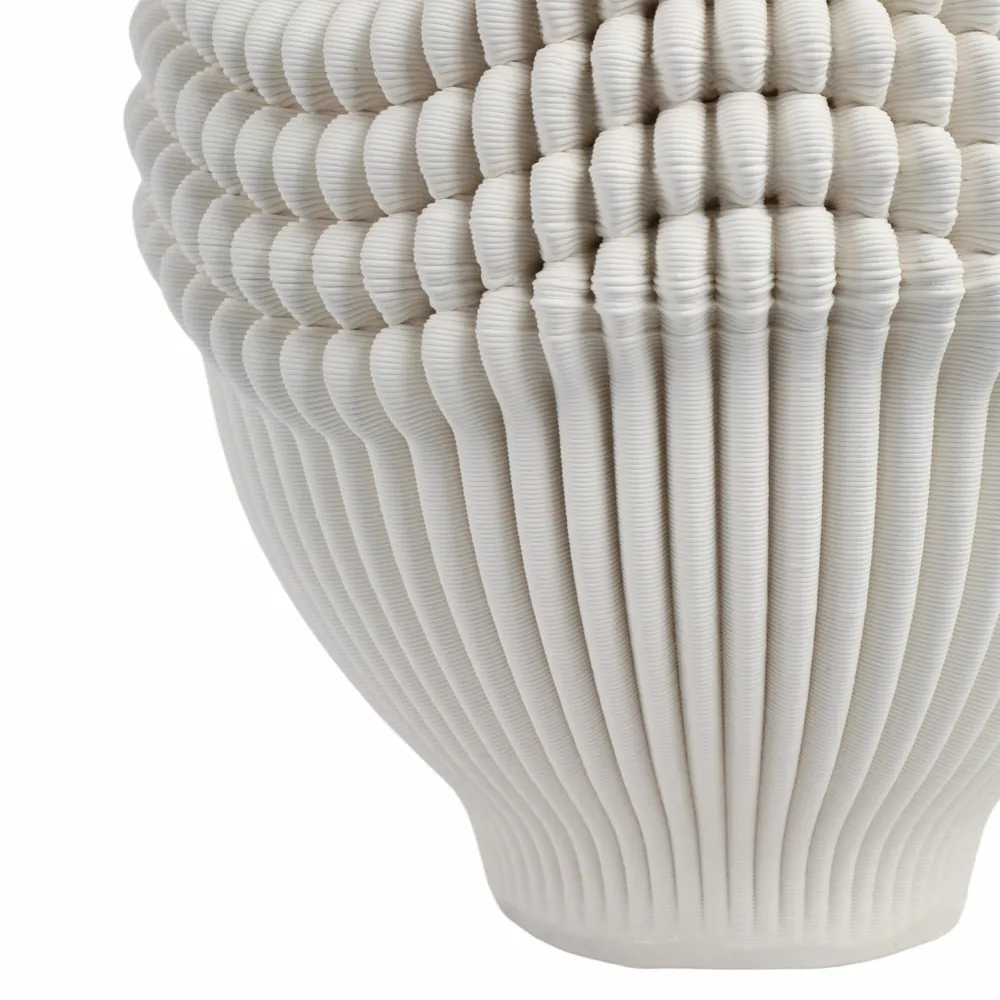 MURRAYHOLM IVORY VASE 14 (IN)