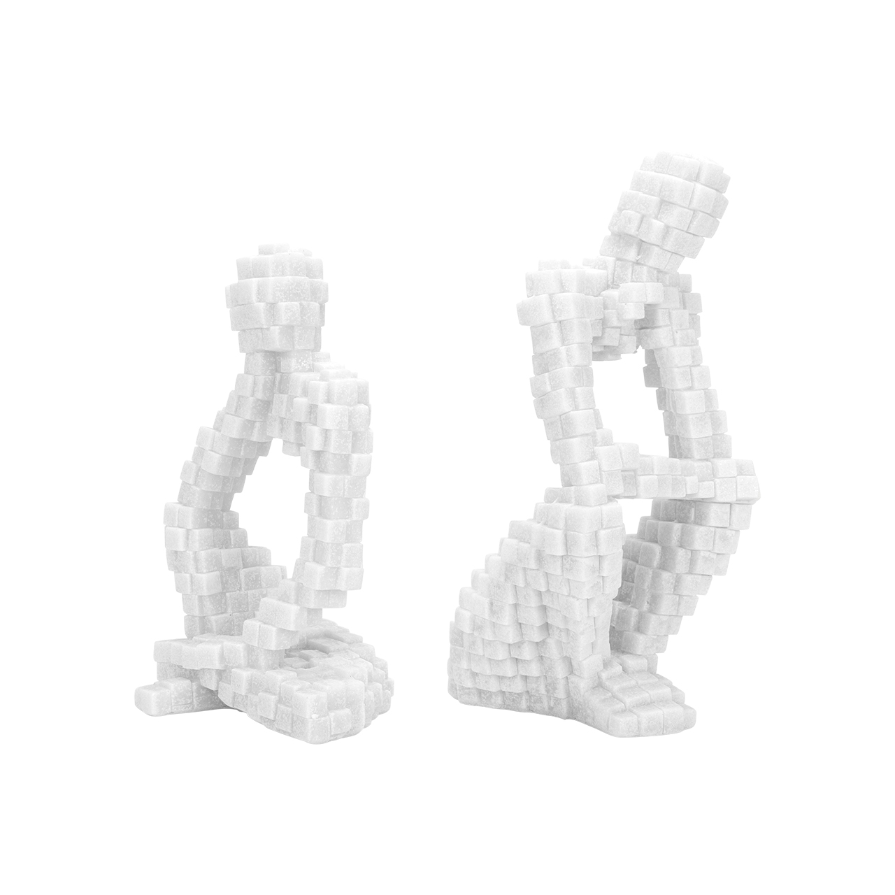 Pi Quartz Sculptures -Set 2 4