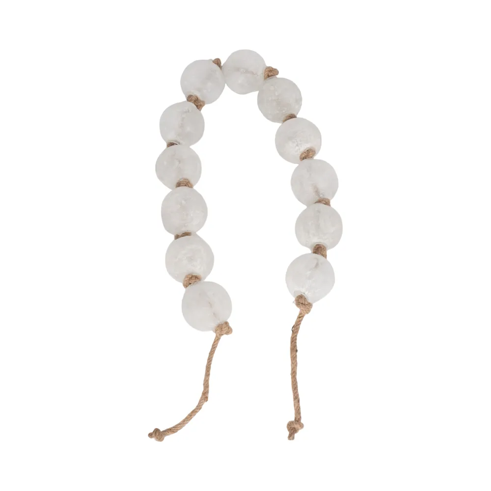 HARLAN CLEAR BEAD 3 (IN)