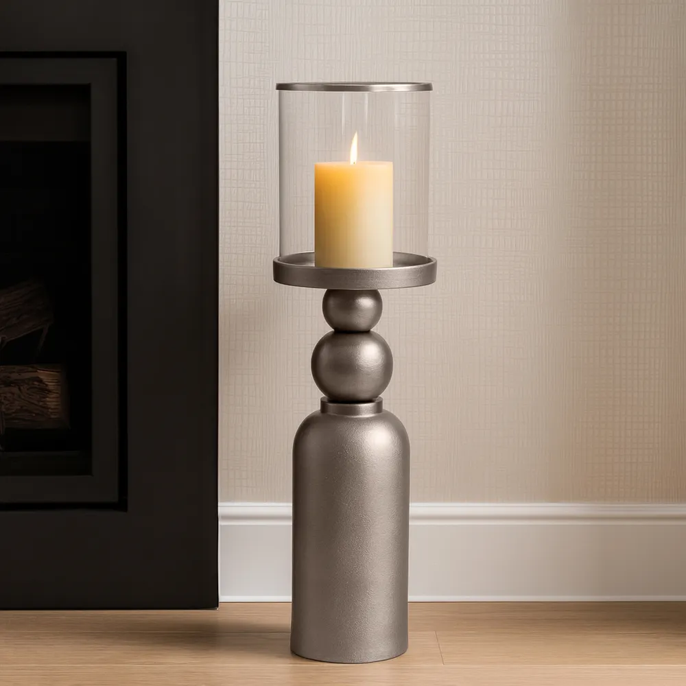 RIPLEYHOLM SILVER CANDLE HOLDER 36 (IN)