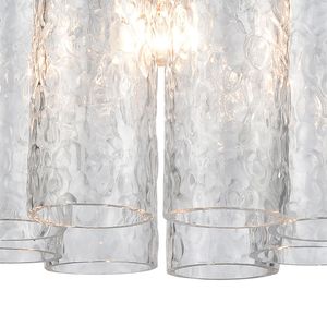 Glass Symphony 10'' Wide 1-Light Mini Pendant - Polished Chrome 4