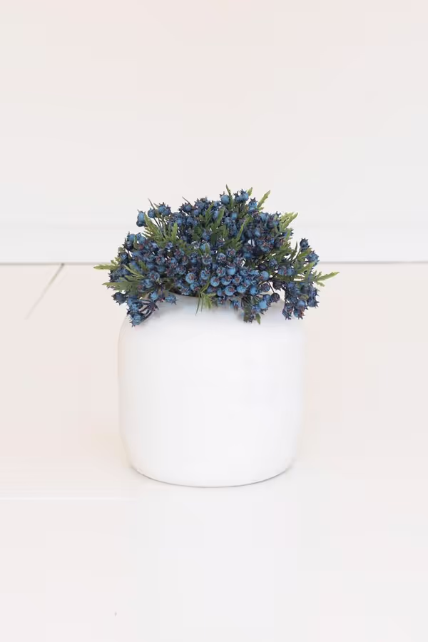 Artificial Blueberry Bundle