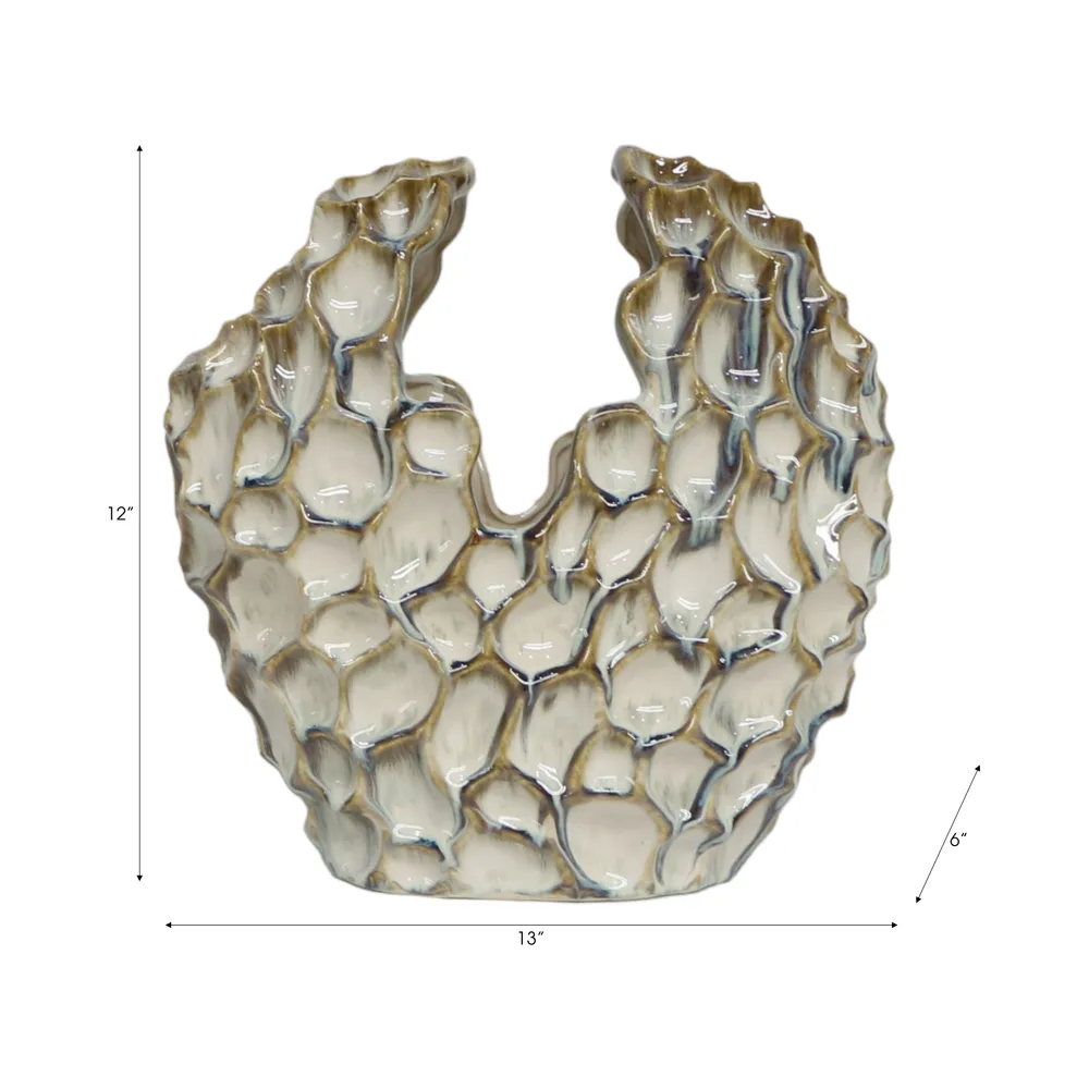 GILBERTBURN IVORY VASE 12 (IN)