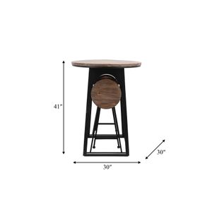 BURGESSFIELD BROWN TABLE 41 (IN) 7