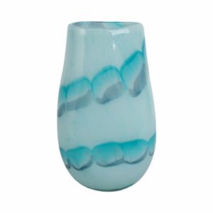 HELENARIDGE BLUE GLASS VASE 12 (IN) 1