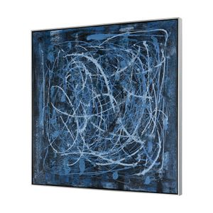 Blue Rhythm Framed Wall Art 2
