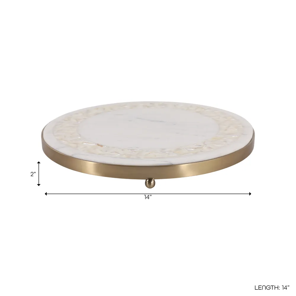 HALDENPARK WHITE TRAY 2 (IN)