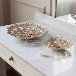 LYNNFORD SET OF 2 GOLD BOWLS 4 (IN) 12