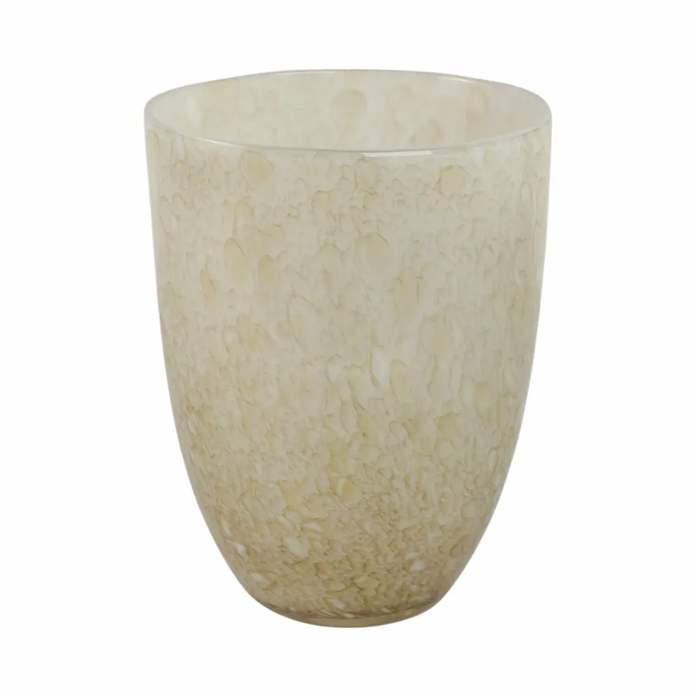 GORTONMOOR GREEN GLASS VASE 9 (IN)